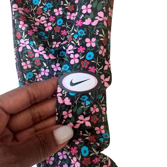 Nike Pants & Jumpsuits Nike One Drift Fit 7/8 Floral Womens Tights New With Tags - Picture 5 of 11